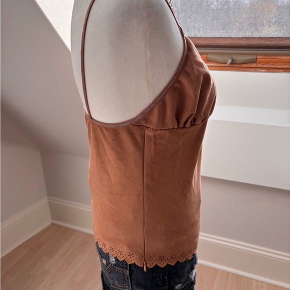 Vintage Joe Boxer Faux Suede Camisole 🤎 - Picture 6 of 6